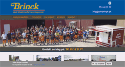 Desktop Screenshot of chrbrinck.dk